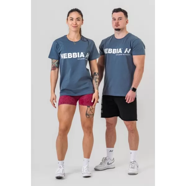  Tricou GYM ESSENTIALS 380 GREY Nebbia 