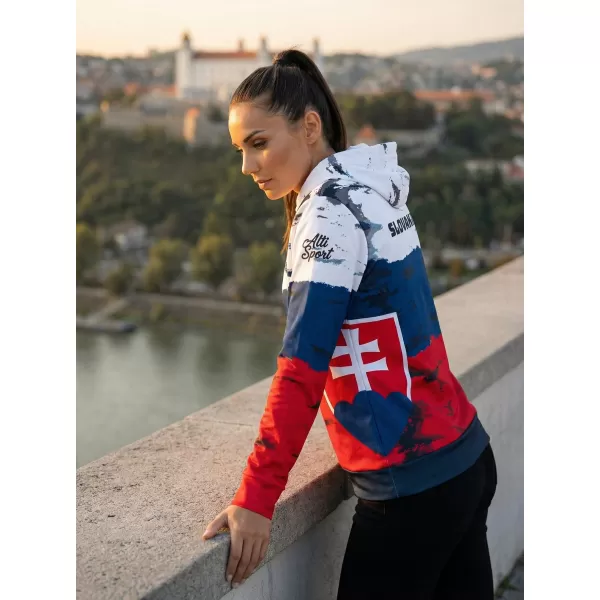  Premium cu hanorac funcțional pentru femei ALTISPORT VOJ/ALW036SL/MI01 FOOL 