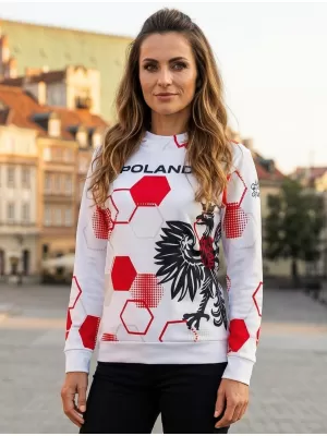 Premium cu hanorac funcțional pentru femei ALTISPORT VOJ/ALW036PL/MI01 HEXA-WH