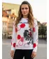 Premium cu hanorac funcțional pentru femei ALTISPORT VOJ/ALW036PL/MI01 HEXA-WH