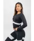 Top negru cu maneci lungi TRUE HERO 242 BLACK Nebbia