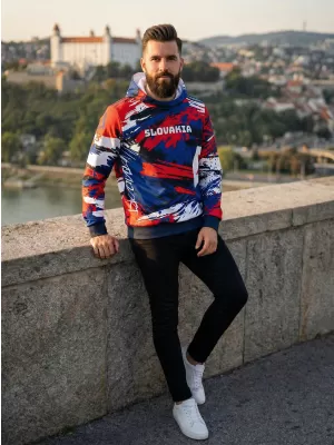 Premium cu hanorac funcțional pentru bărbați ALTISPORT VOJ/ALM036SL/MI01 SL