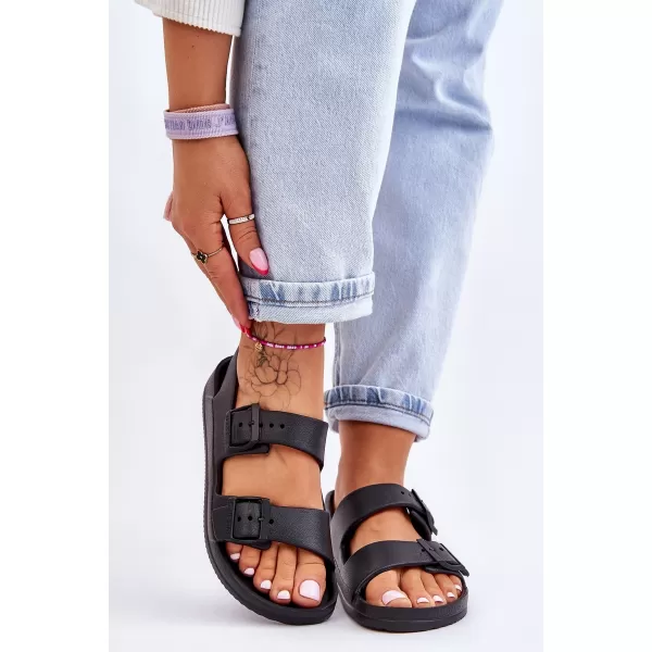  Sandale dama BIG STAR LL274745 NEGRI Pantofi Big Star 