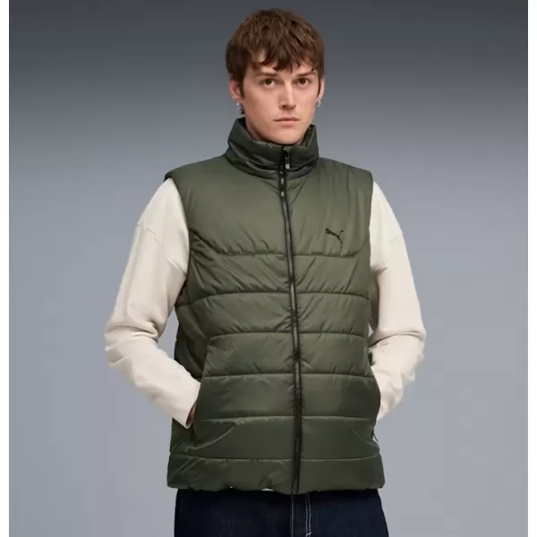  Vesta pentru bărbați PUMA ESS PADDED VEST 685209-70 VERDE 