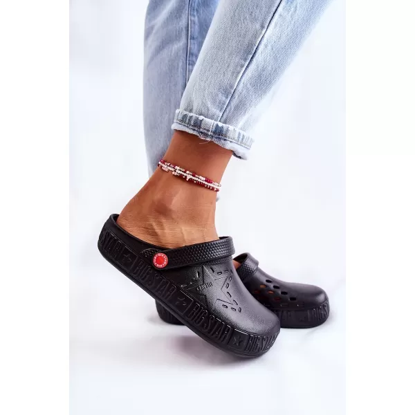 Papuci dama BIG STAR II275001 NEGRI Pantofi Big Star 