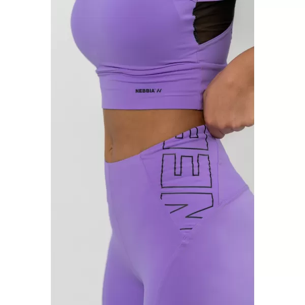  FIT Activewear jambiere cu talie înaltă 443 LILA Nebbia 