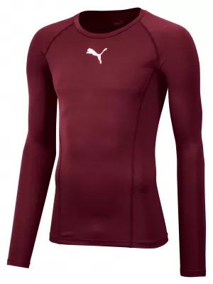 Cămaşă PUMA LIGA BASELAYER TEE LS 655920_09 CORDOVAN