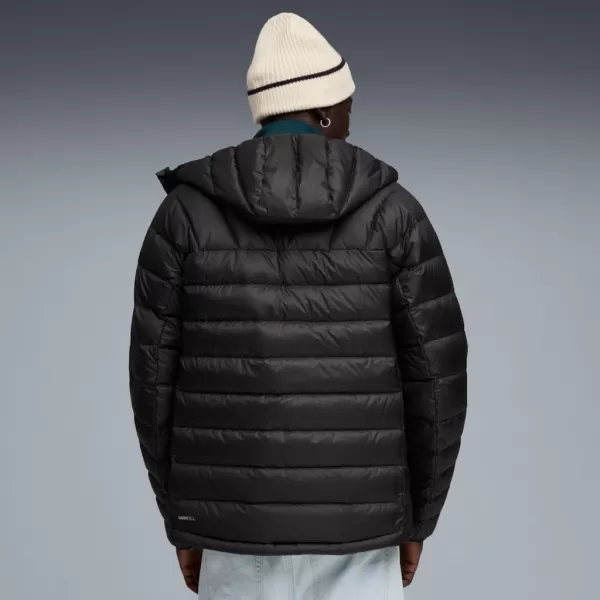  Jachetă pentru bărbați PUMA PACKLITE HOODED DOWN JACKET 685221-01 NEGRU 