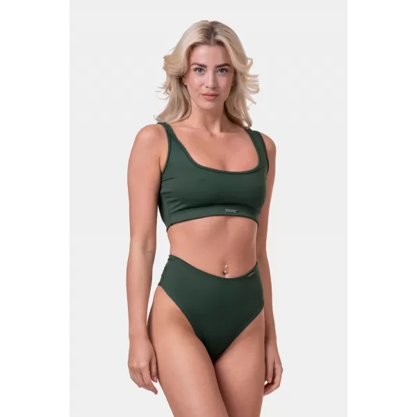  Bikini Active Black - bralette top 554 VERDE ÎNCHIS Nebbia 
