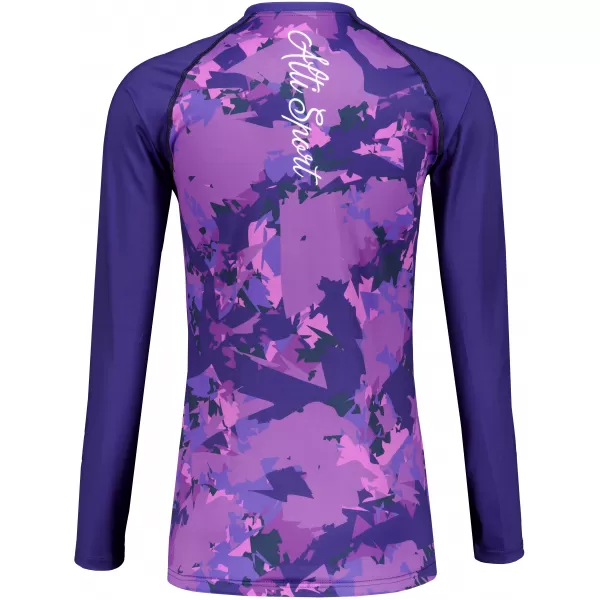  Tricou funcțional pentru femei cu mâneci lungi premium ALTISPORT VOJ/ALW110TR03 VIOLET 
