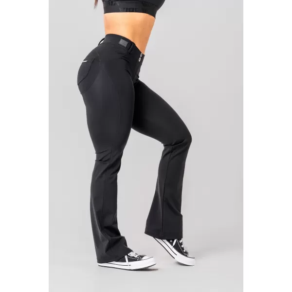  Jambiere evazate Bubble Butt 2.0 POWER LIFT 308 BLACK Nebbia 