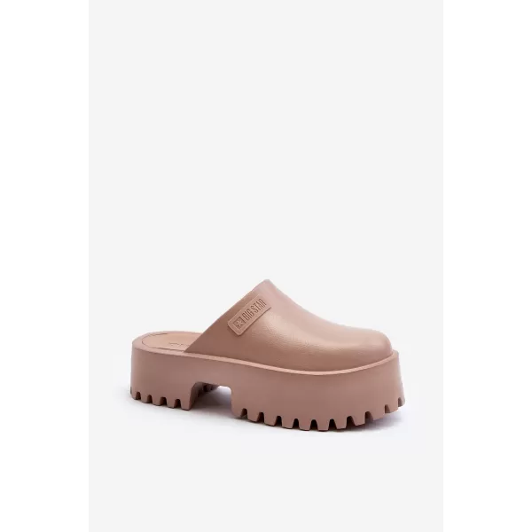  Papuci dama BIG STAR NN274016 BEJ Pantofi Big Star 