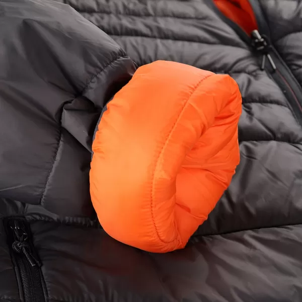  Jachetă reversibilă pentru bărbați ALPINE PRO EROM NEUTRU/PĂMÂNT 