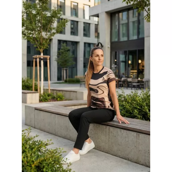  Tricou funcțional premium pentru femei ALTISPORT VOJ/ALW099TR01 MARO 