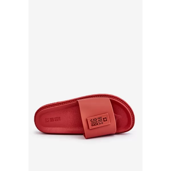  Papuci dama BIG STAR LL274430 RED Pantofi Big Star 