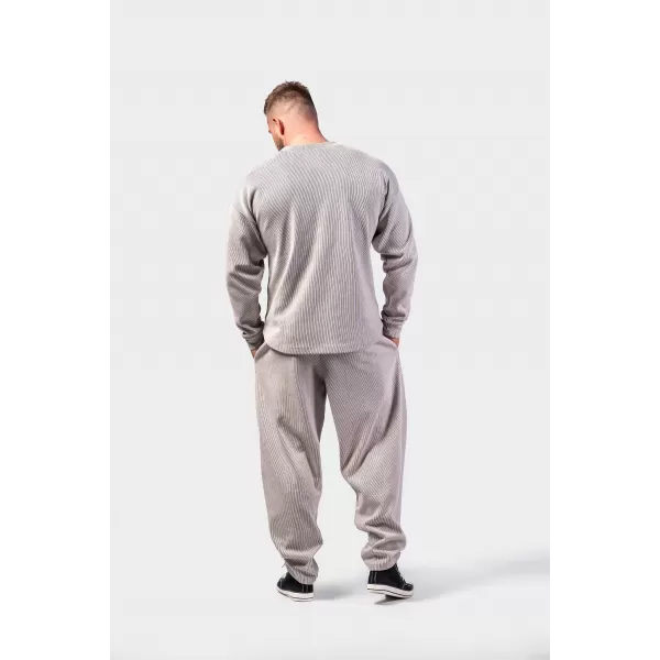  Pantaloni de trening supradimensionati SIGNATURE 796 LIGHT GREY Nebbia 