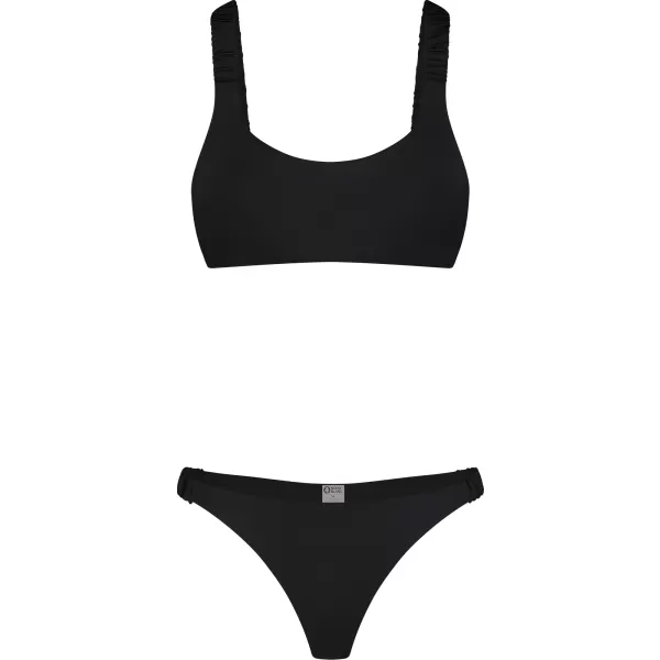  Bikini pentru femei - partea de jos NORDBLANC NBSSS8239 NEGRU 