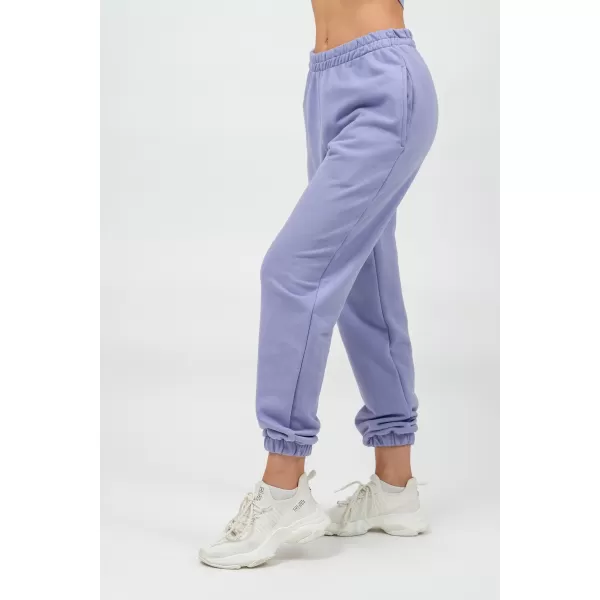  Pantaloni de trening sport largi GYM TIME 281 LIGHT PURPLE Nebbia 