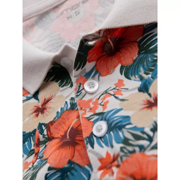  Tricou pentru bărbați OMBRE OM-POSS-0149 ALB 