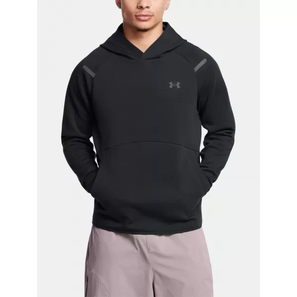  Hanorac pentru bărbați UNDER ARMOUR UNSTOPPABLE FLC HD EU 1389350-001 NEGRU 