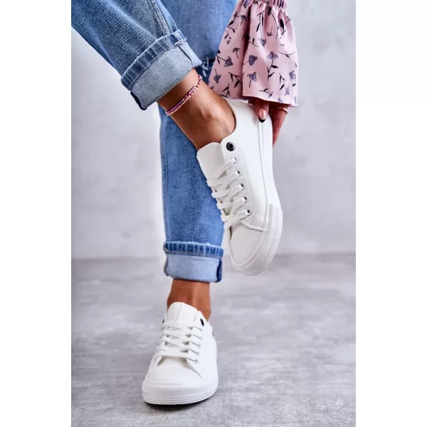  Pantofi de damă BIG STAR KK274010 WHITE Pantofi Big Star 