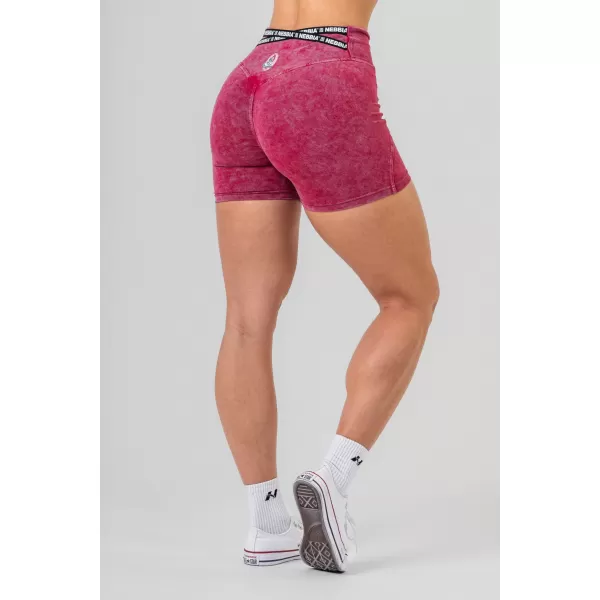  Pantaloni scurți spălați cu talie înaltă HERITAGE 780 RED Nebbia 