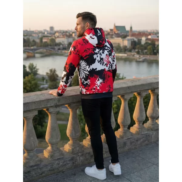  Premium cu hanorac funcțional pentru bărbați ALTISPORT VOJ/ALM036PL/MI01 PETE 
