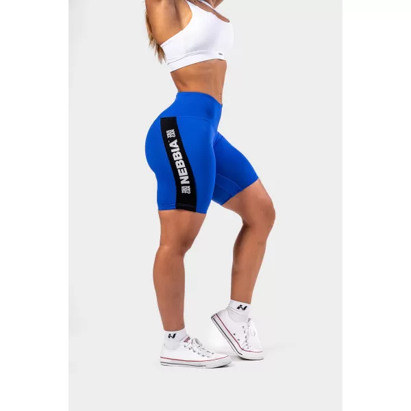  Pantaloni scurți de ciclism cu talie înaltă ICONIC 238 BLUE Nebbia 