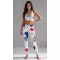 Premium de sutien sport funcțional pentru femei ALTISPORT VOJ/ALW036POD01 HEXA WHITE