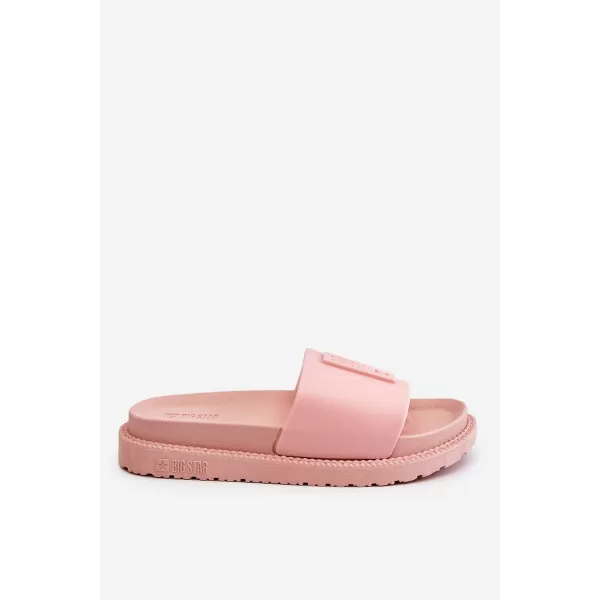  Papuci dama BIG STAR LL274425 ROZ Pantofi Big Star 