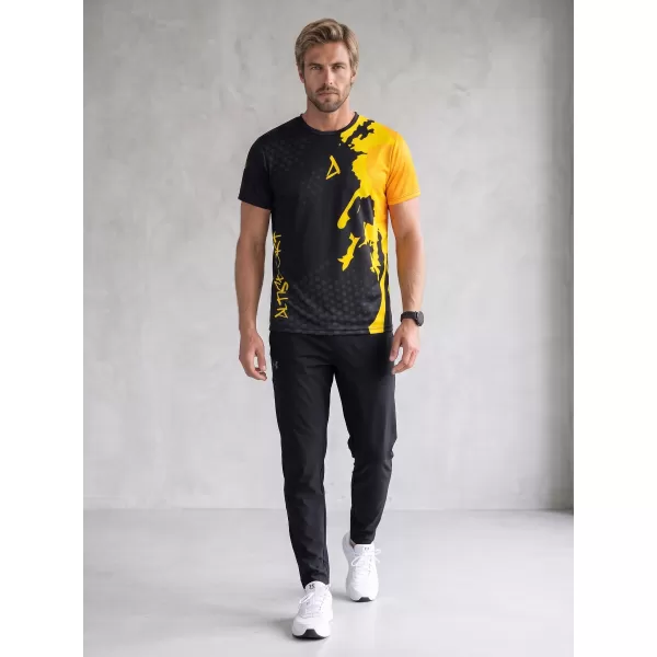  Premium funcțional pentru bărbați ALTISPORT VOJ/ALM112TR01 PORTOCALIU NEGRU 