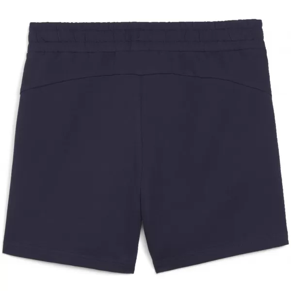  Pantaloni scurți pentru doamne PUMA TEAMGOAL CASUALS SHORTS WMN 658611_06 PUMA NAVY/PUMA WHITE 