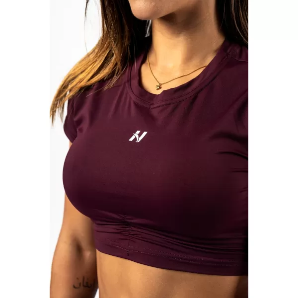  Crop top cu spatele deschis STRONG BEAUTY 430 DARK RED Nebbia 