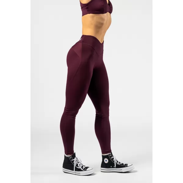  Jambiere modelante cu talie în formă de V STRONG BEAUTY 425 DARK RED Nebbia 