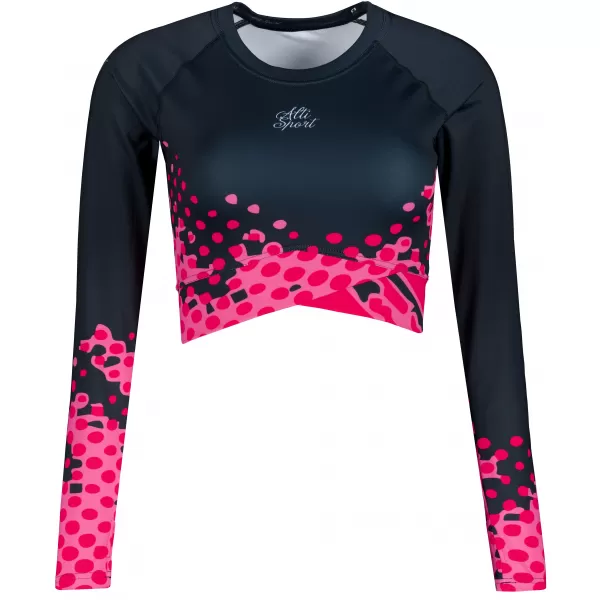  Premium de cultură funcțională pentru femei ALTISPORT VOJ/ALW109TR04 ROZ-NEGRU 