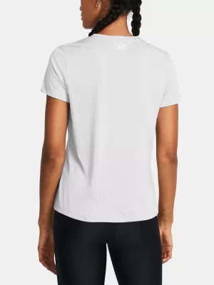 Tricou pentru femei UNDER ARMOUR TECH SSV- TWIST 1384227-014 GRI