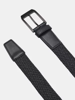 Cureaua pentru barbati UNDER ARMOUR M BRAIDED GOLF BELT 1387746-001 NEGRU