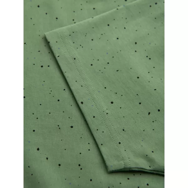  Cămaşă OMBRE OM-TSFP-0186 VERDE 