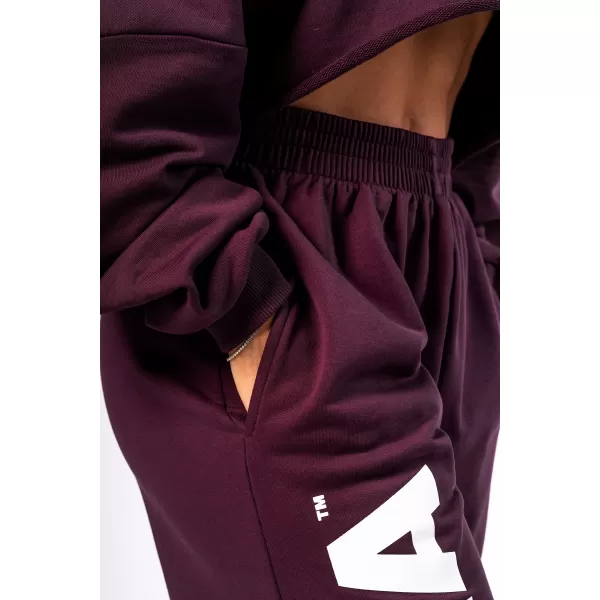  Pantaloni de trening largi largi BOYFRIEND STYLE 432 DARK RED Nebbia 