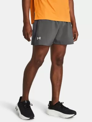Pantaloni scurți pentru bărbați UNDER ARMOUR LAUNCH 5'' SHORTS 1382617-025 GRI