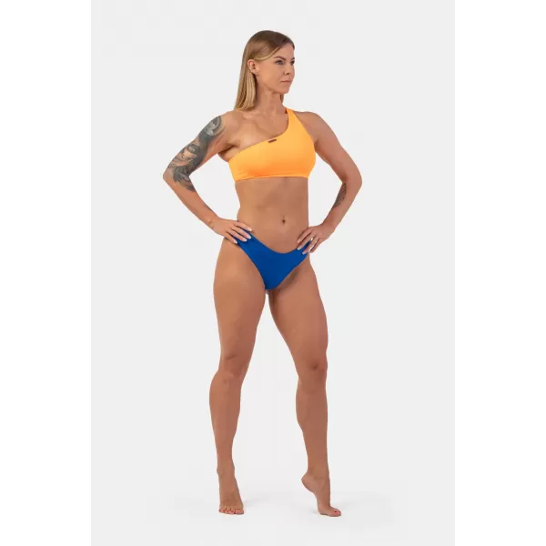  Top de Bikini Bandeau Portocaliu cu Un Umăr - Top 449 ORANGE Nebbia 
