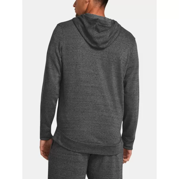  Hanorac pentru bărbați UNDER ARMOUR UA RIVAL TERRY LC FZ GRI 