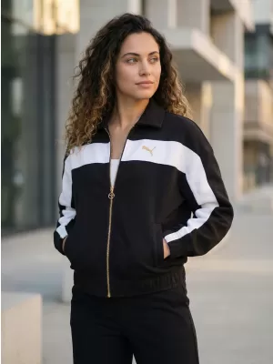 Geacă pentru doamne PUMA T7 RELAXED TRACK JACKET 632137-01 NEGRU