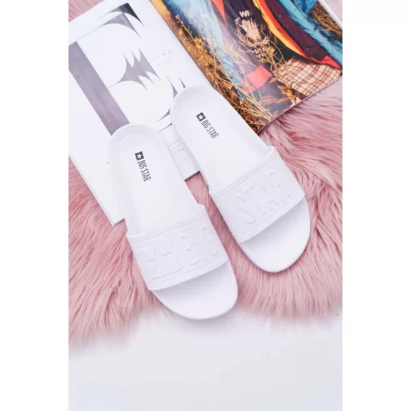  Papuci dama BIG STAR DD274A268 WHITE Pantofi Big Star 
