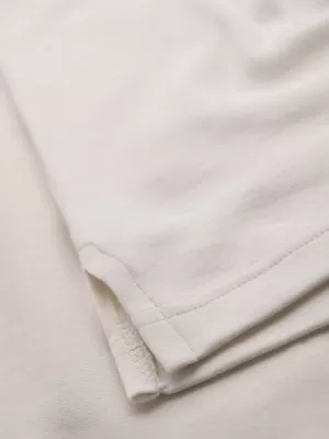 Tricou pentru bărbați OMBRE OM-POSS-0148 ALB