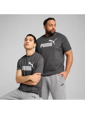 Cămaşă PUMA ESS NO. 1 LOGO HEATHER TEE 682550-01 NEGRU