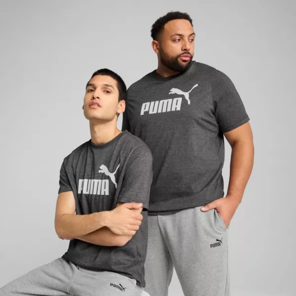  Cămaşă PUMA ESS NO. 1 LOGO HEATHER TEE 682550-01 NEGRU 
