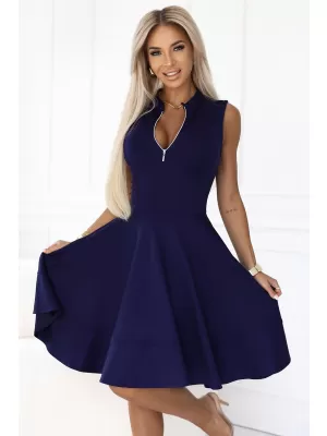 Rochie NUMOCO 573-2 ALBASTRU DESCHIS