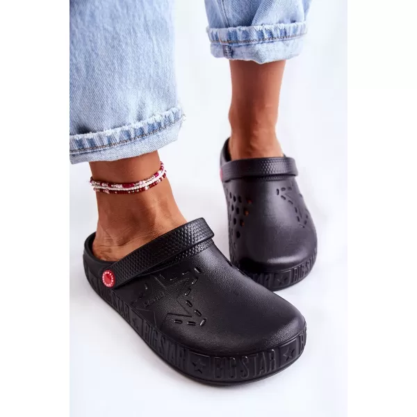  Papuci dama BIG STAR II275001 NEGRI Pantofi Big Star 