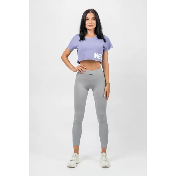  Tricou crop top POWERHOUSE 279 LIGHT PURPLE Nebbia 